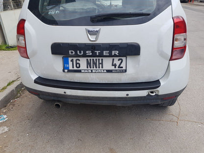 Rear Bumper Protector EuroCap (ABS) for Dacia Duster 2008-2018 - image 4