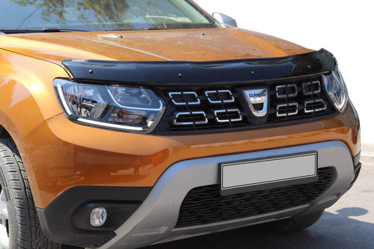 The hood deflector (EuroCap) for Dacia Duster 2018-2024 - Reelken Auto