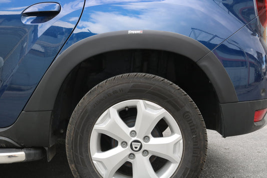 Wide Fender Flares (8 pcs, ABS) for Dacia Duster 2018-2024 - image 2