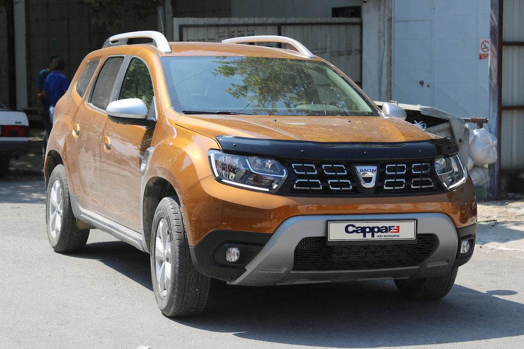 The hood deflector (EuroCap) for Dacia Duster 2018-2024 - Reelken Auto