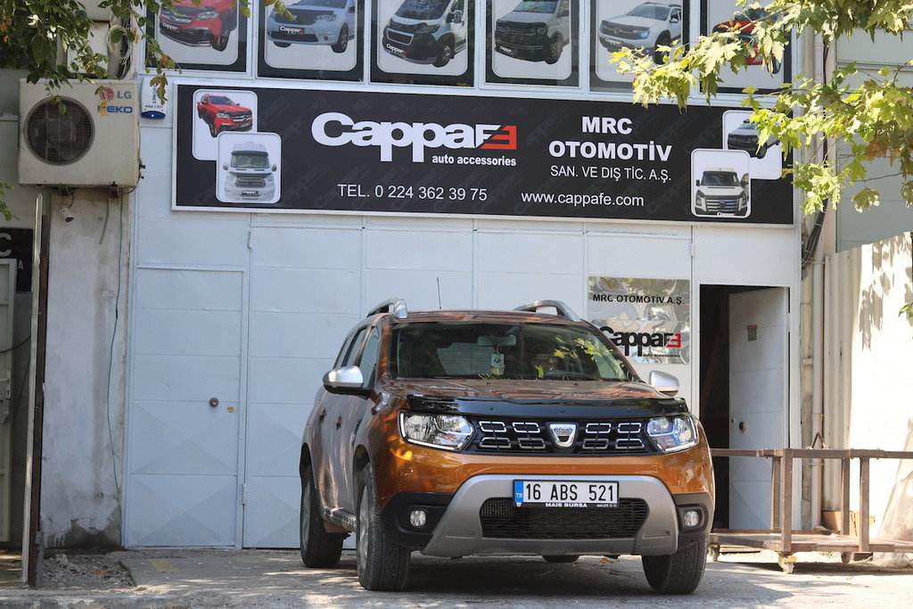 The hood deflector (EuroCap) for Dacia Duster 2018-2024 - Reelken Auto