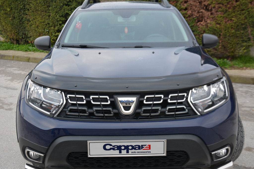 The hood deflector (EuroCap) for Dacia Duster 2018-2024 - Reelken Auto
