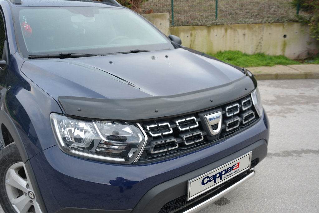 The hood deflector (EuroCap) for Dacia Duster 2018-2024 - Reelken Auto