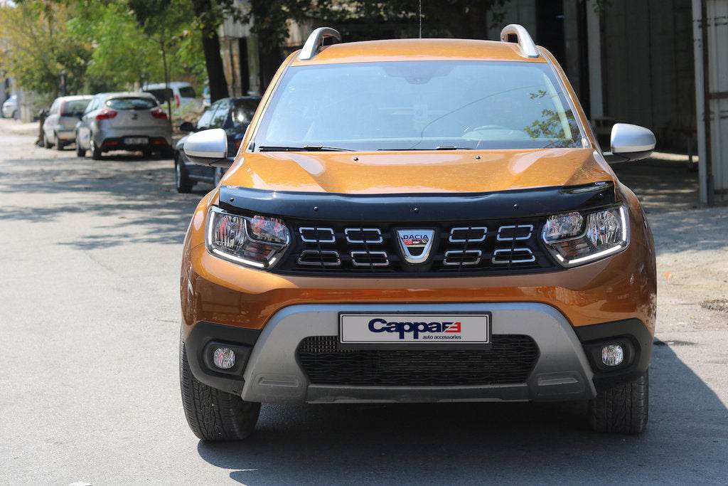 The hood deflector (EuroCap) for Dacia Duster 2018-2024 - Reelken Auto