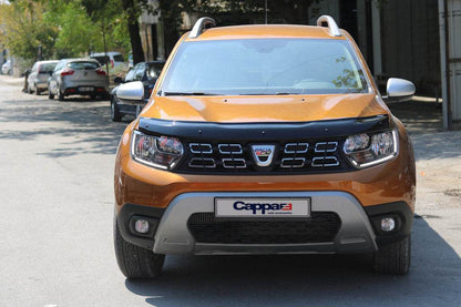 The hood deflector (EuroCap) for Dacia Duster 2018-2024 - Reelken Auto