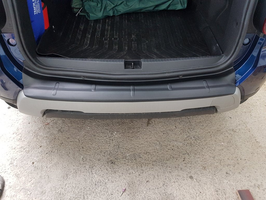 Rear Bumper Protector EuroCap (ABS) for Renault Duster 2018-2024 - image 2