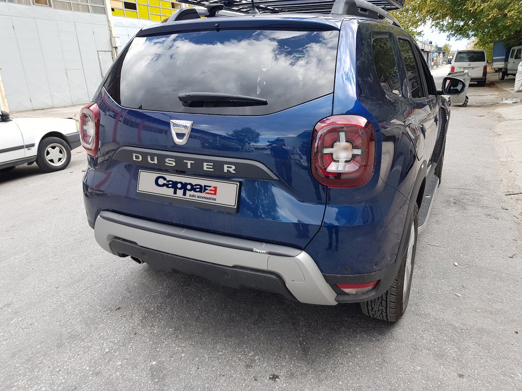 Rear Bumper Protector EuroCap (ABS) for Renault Duster 2018-2024 - image 3
