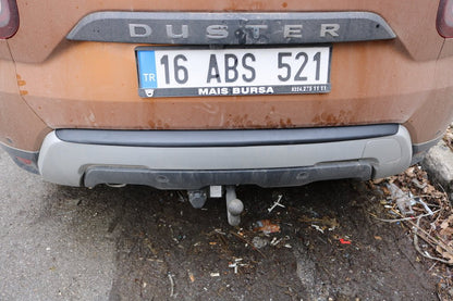 Rear Bumper Protector EuroCap (ABS) for Dacia Duster 2018-2024 - image 6