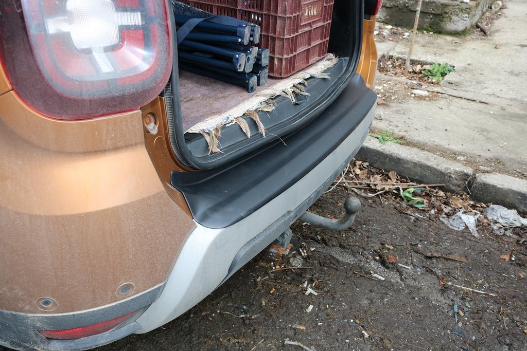 Rear Bumper Protector EuroCap (ABS) for Dacia Duster 2018-2024 - image 7