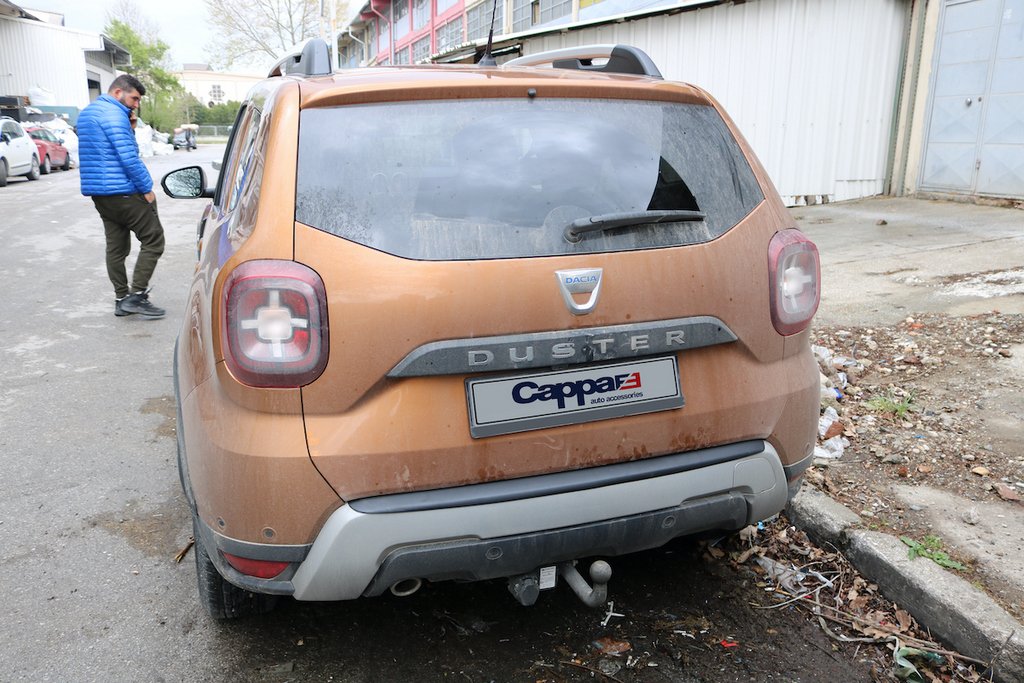 Rear Bumper Protector EuroCap (ABS) for Dacia Duster 2018-2024 - image 8