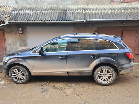 Roof rack (cross bars) for integrated roof rails lockable WingCarrier V2 (2 pcs) for Audi Q7 2005-2015 - image 2