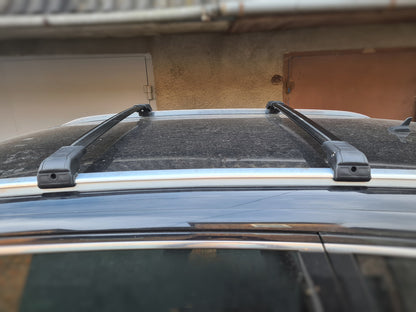 Roof rack (cross bars) for integrated roof rails lockable WingCarrier V2 (2 pcs) for Audi Q7 2005-2015 - image 17