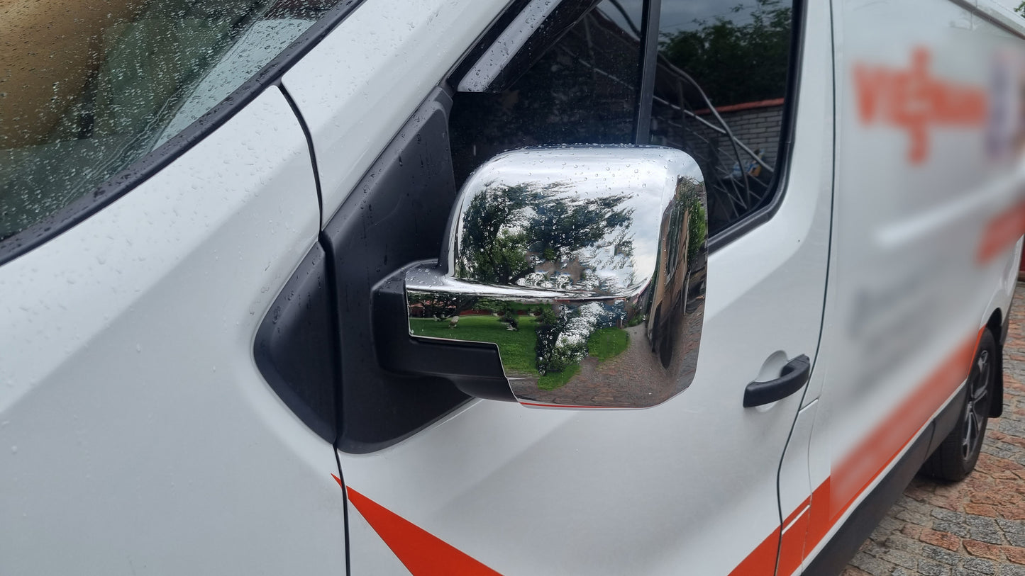 Mirror Covers (2 pcs, plastic) for Renault Trafic 2015- - image 6