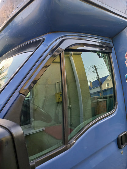 Window Deflectors (2 pcs, Sunplex Sport) for Renault Master 1998-2010 - image 1