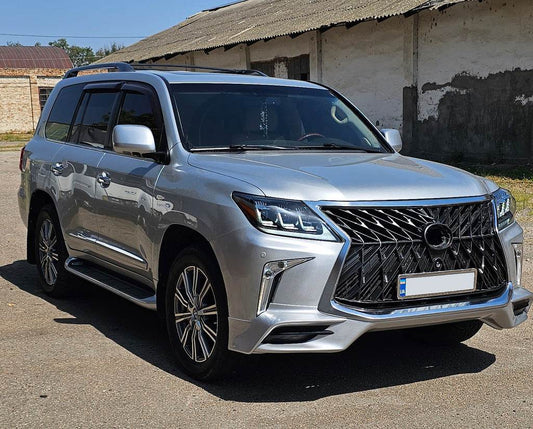 Mini-restyling kit from the 2008-2015 TRD Sport model (bumper, headlights) for Lexus LX570/450d - Reelken Auto