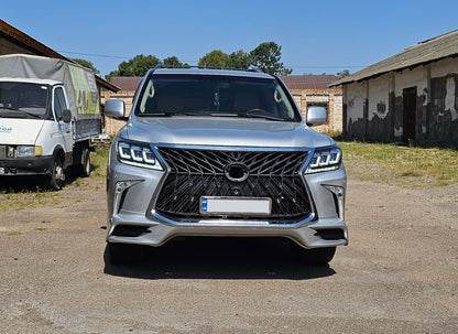 Mini Facelift Kit from 2008-2015 model to TRD Sport (bumper, headlights) for Lexus LX570/450d 2008-2022 - image 3