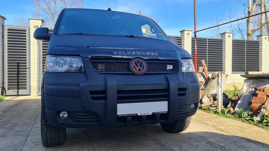 Front lip (primed for painting) for Volkswagen T5 Transporter 2003-2010 - image 1