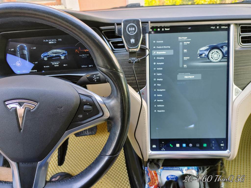 EVA mats (2012-2021, beige) for Tesla Model S - Reelken Auto