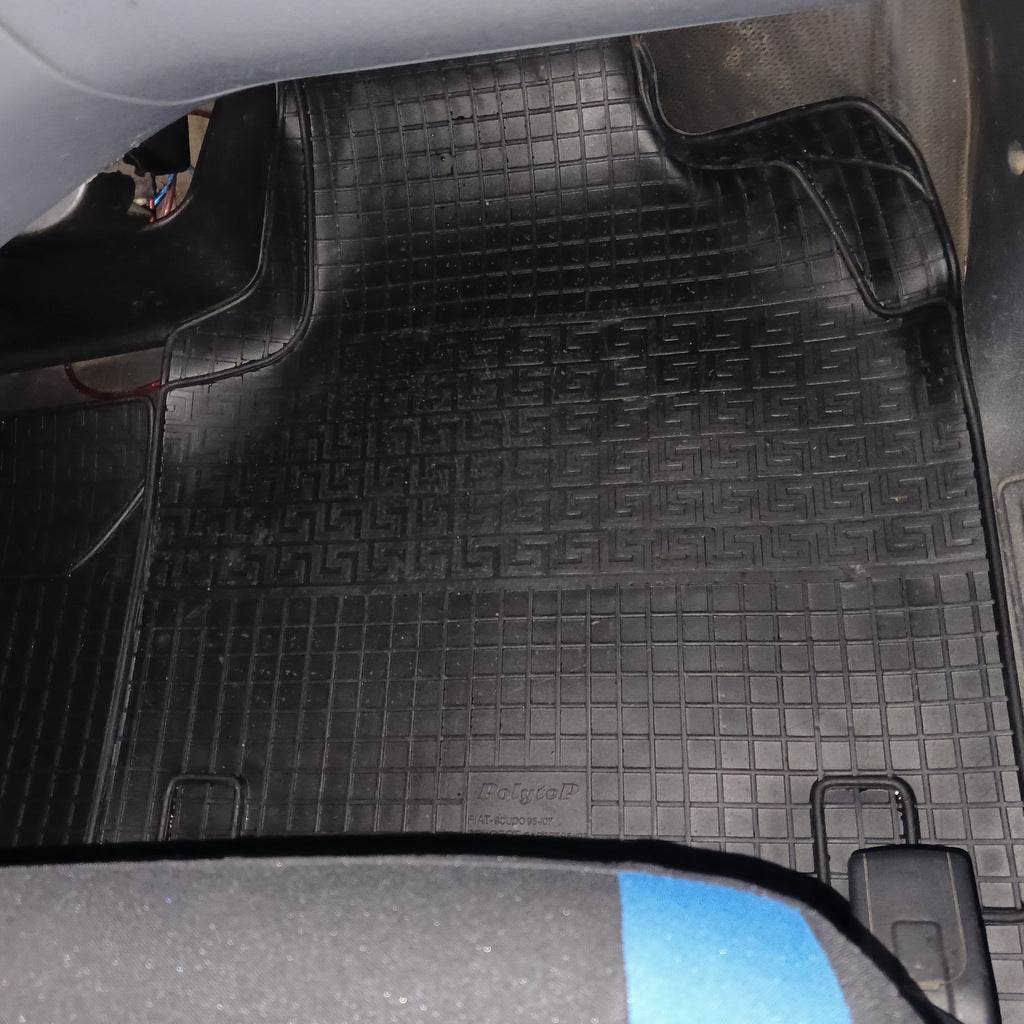 Rubber mats (3 piece, Polytep) for Fiat Scudo 1996-2007 - Reelken Auto