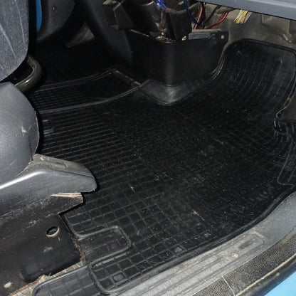 Rubber mats (3 piece, Polytep) for Fiat Scudo 1996-2007 - Reelken Auto