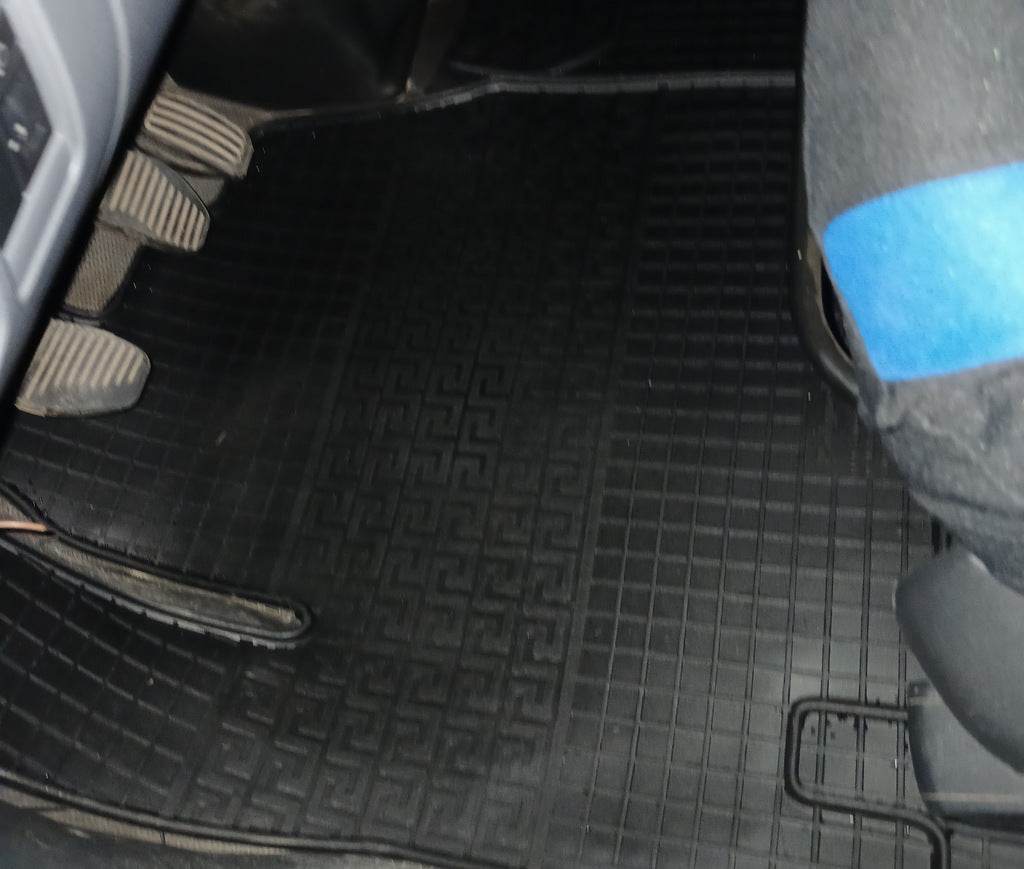 Rubber mats (3 piece, Polytep) for Fiat Scudo 1996-2007 - Reelken Auto
