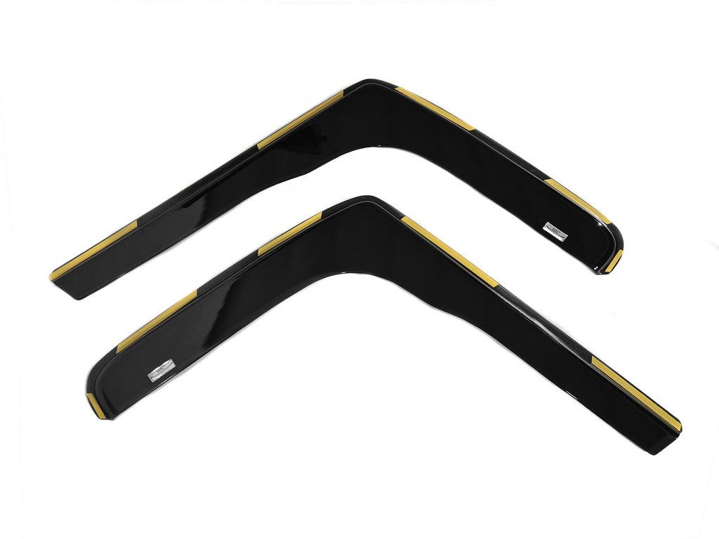 In-channel window deflectors (2 pcs, HIC) for Volkswagen Crafter 2006-2016 - image 4