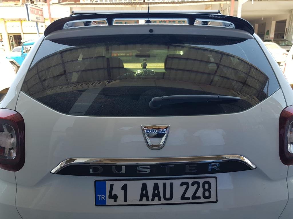 Spoiler Meliset V2 (primed for painting) for Renault Duster 2018-2024 - image 1