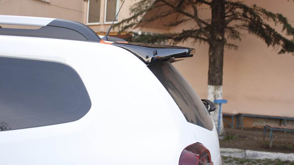 Spoiler Meliset V3 (for painting) for Dacia Duster 2018-2024 - Reelken Auto