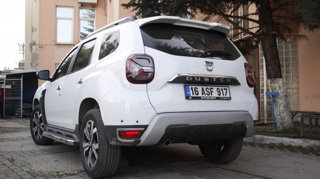 Spoiler Meliset V3 (for painting) for Dacia Duster 2018-2024 - Reelken Auto
