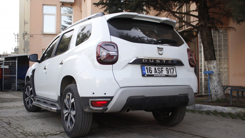 Spoiler Meliset V3 (primed for painting) for Renault Duster 2018-2024 - image 7