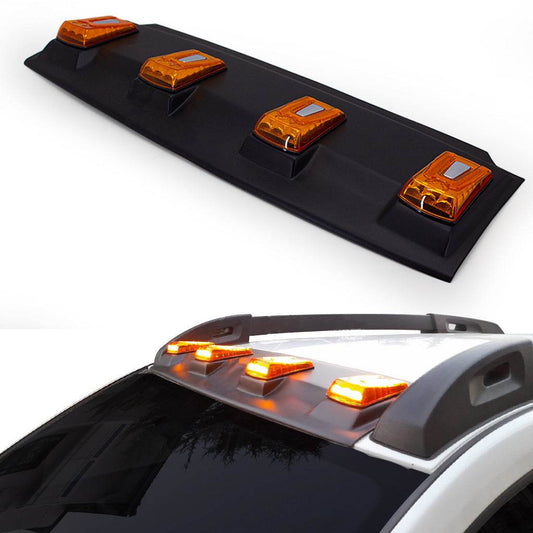 Windshield visor V2 (LED) for Dacia Duster 2018-2024 - Reelken Auto