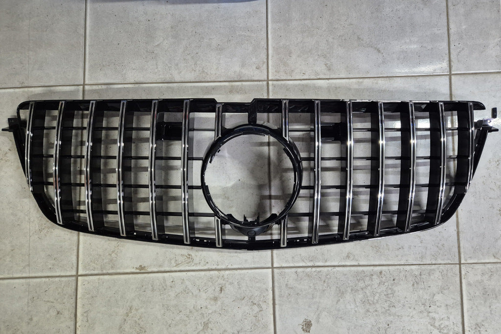 Front Grille GT Panamericana (for GL) Clearance for Mercedes GL/GLS сlass X166 2012-2019 - image 2