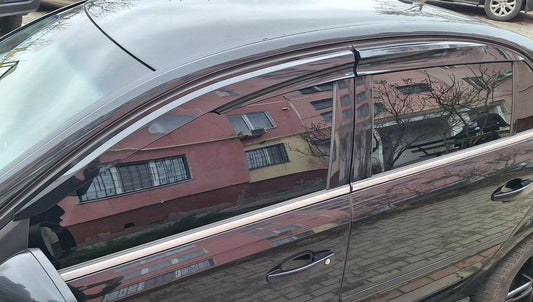 Visors SD (4 pcs, Sunplex Sport) for Opel Vectra C 2002-2008 - Reelken Auto