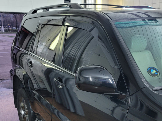 Window Deflectors Niken Luxury (4 pcs) for Lexus GX470 2002-2009 - image 2