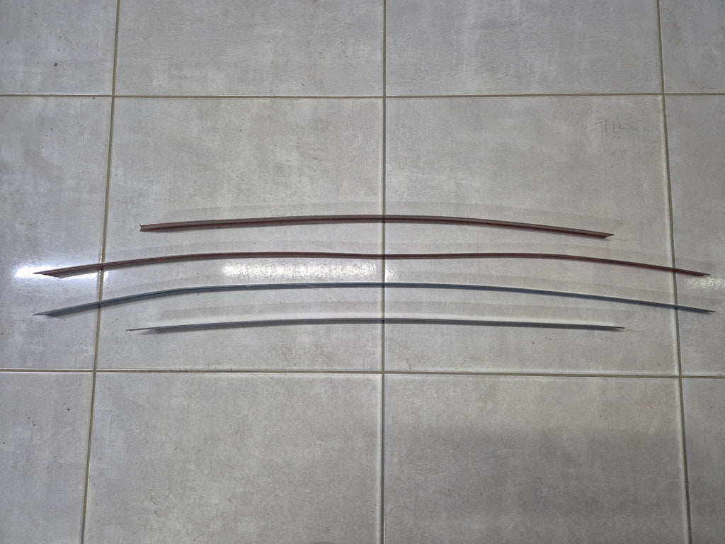 Door molding markdown (4 pcs, stainless steel) for Suzuki SX4 S-Cross 2013-2016 - image 2
