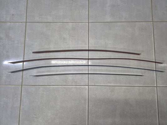Door molding markdown (4 pcs, stainless steel) for Suzuki SX4 S-Cross 2013-2016 - image 2