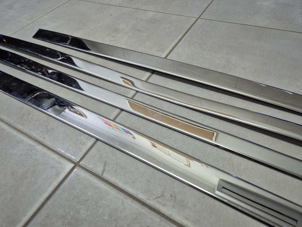 Door molding markdown (4 pcs, stainless steel) for Suzuki SX4 S-Cross 2013-2016 - image 4
