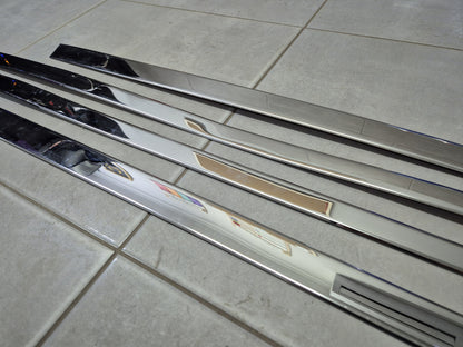 Door molding markdown (4 pcs, stainless steel) for Suzuki SX4 S-Cross 2013-2016 - image 4
