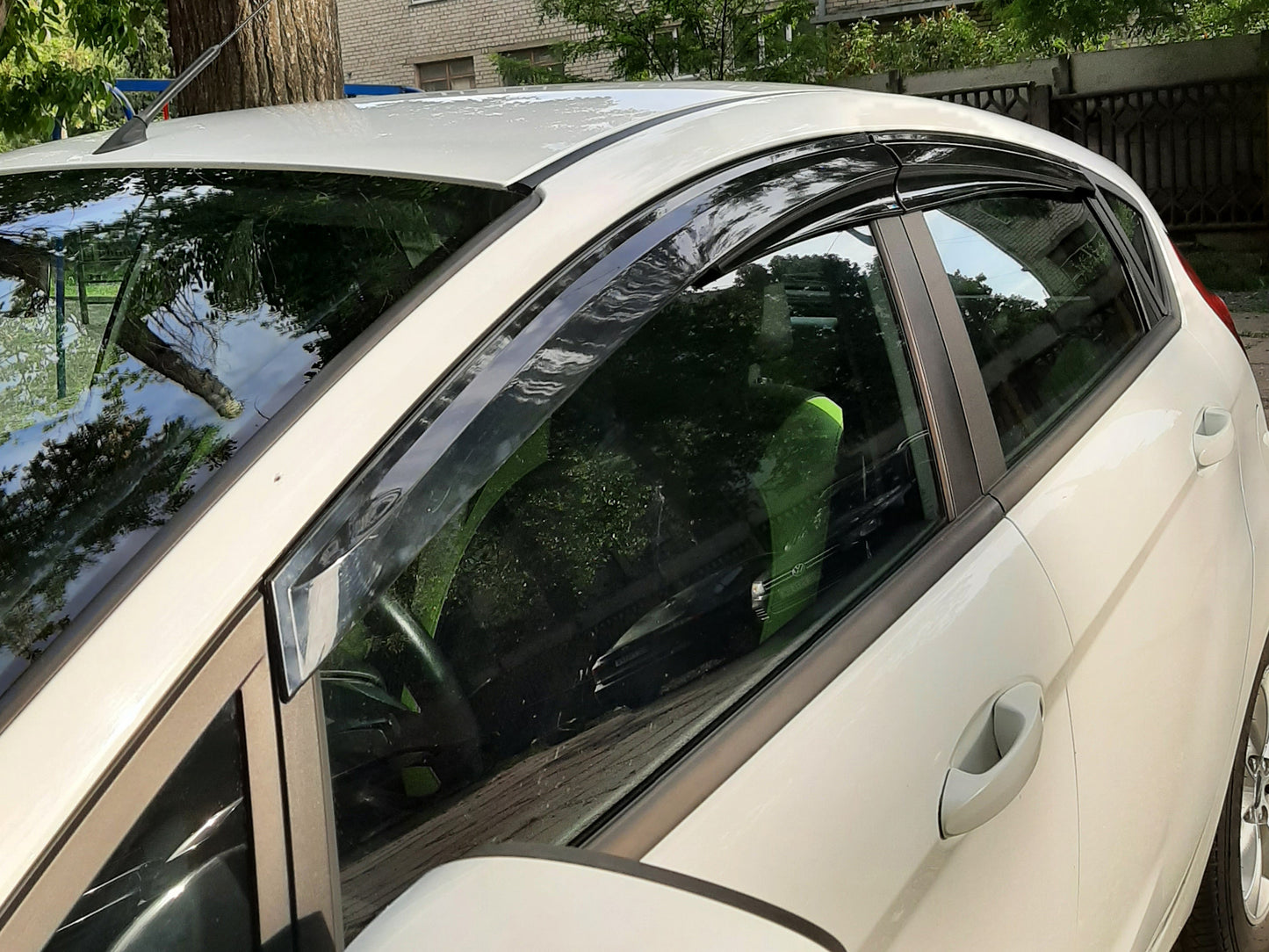 Window Deflectors (4 pcs, Sunplex Sport) for Ford Fiesta 2008-2017 - image 8