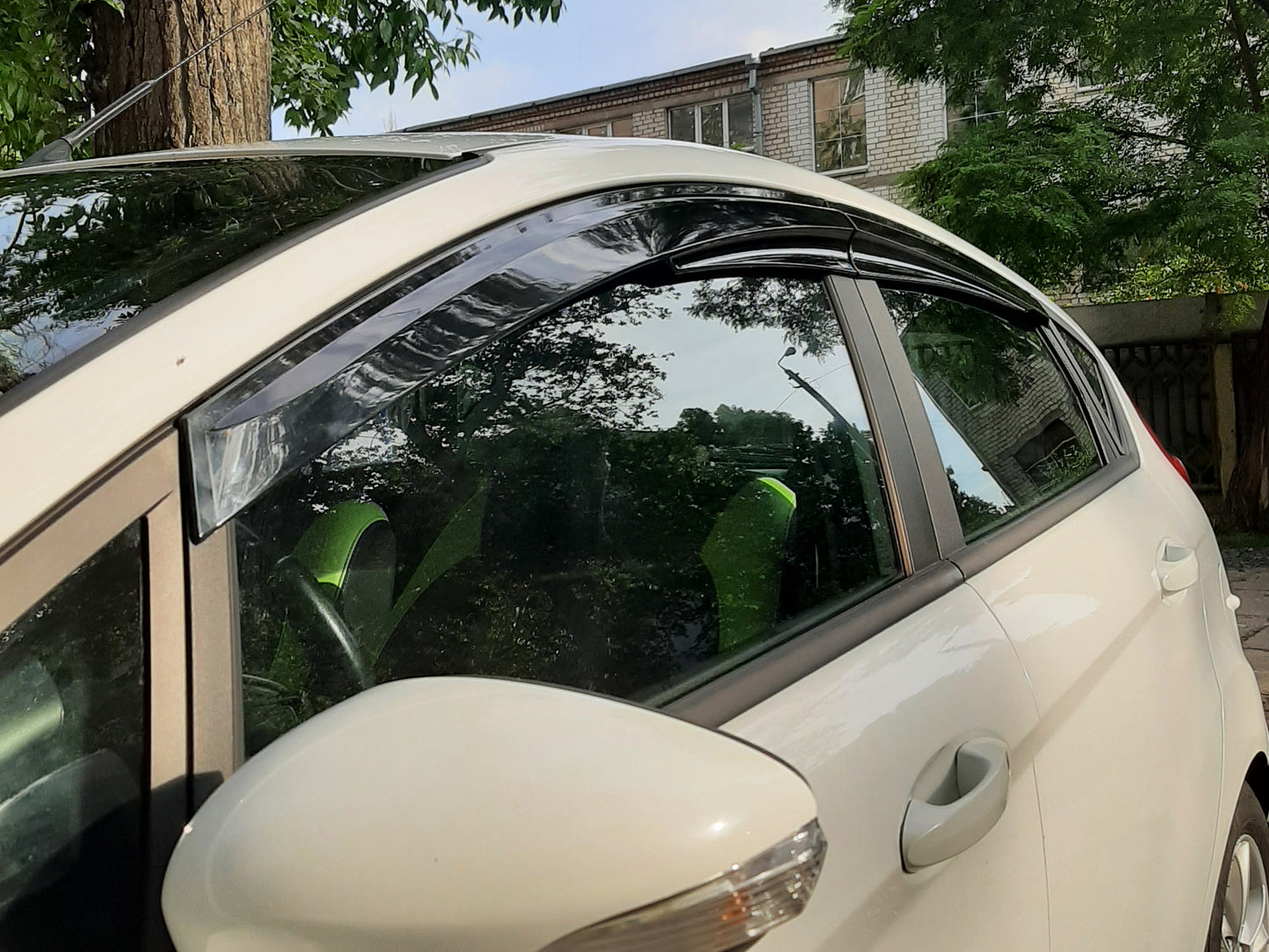 Window Deflectors (4 pcs, Sunplex Sport) for Ford Fiesta 2008-2017 - image 9