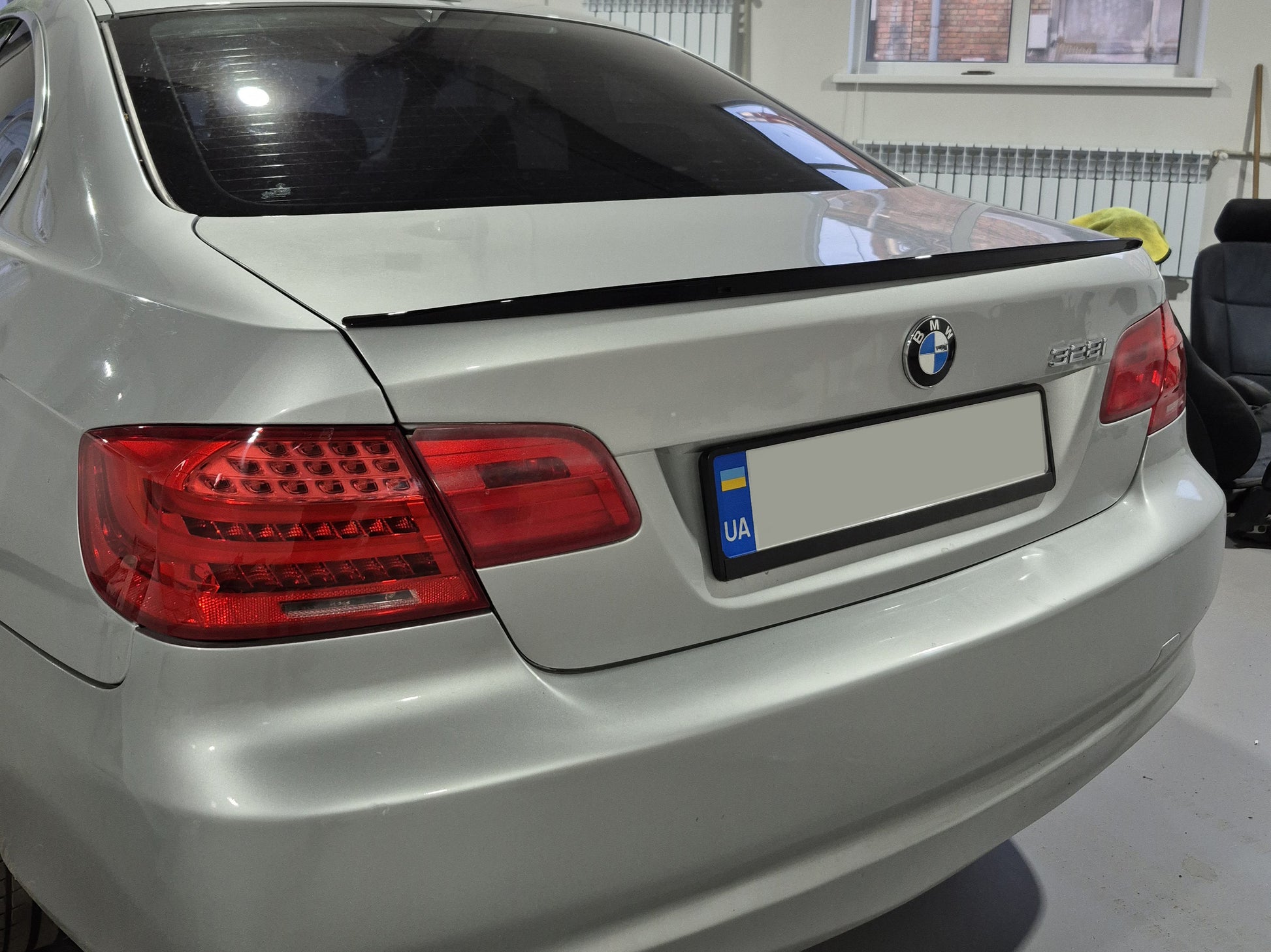 M3-Style Spoiler (for E92, Gloss Black) for BMW 3 Series E-90/91/92/93 2005-2011 - image 1