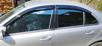 Window Deflectors SD (4 pcs, HIC) for Mercedes E-сlass W211 2002-2009 - image 1