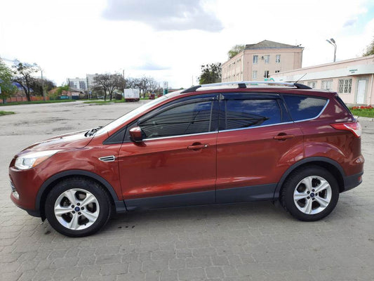 Turkish roof rails Chrome (2 pcs) for Ford Kuga/Escape 2013-2019 - Reelken Auto