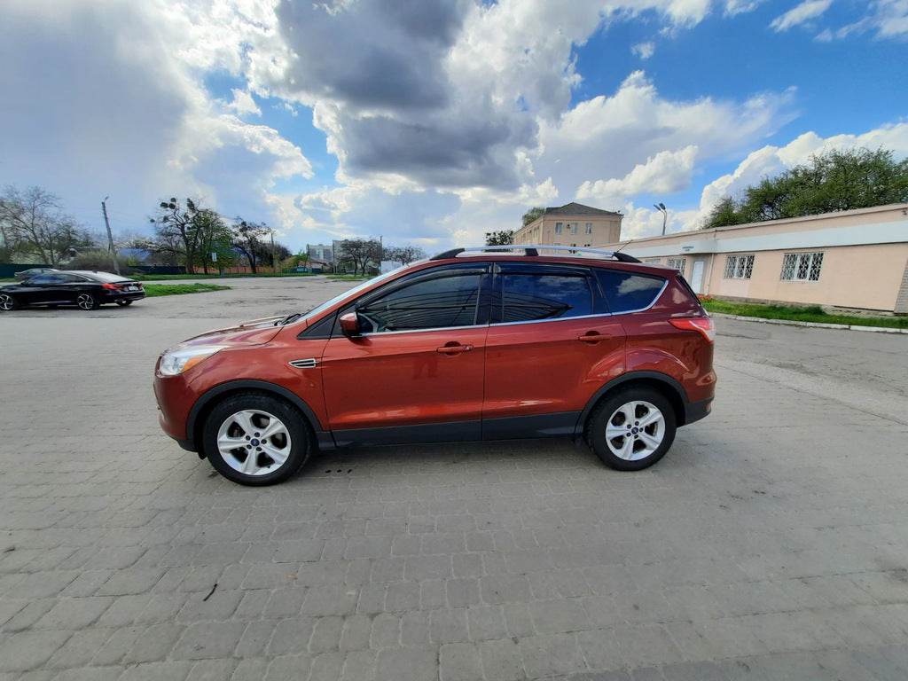Turkish roof rails Chrome (2 pcs) for Ford Kuga/Escape 2013-2019 - Reelken Auto