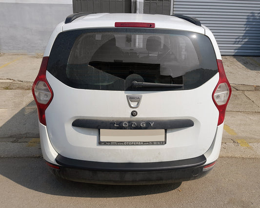 Rear Bumper Protector EuroCap (ABS) for Renault Lodgy 2013-2022 - image 1