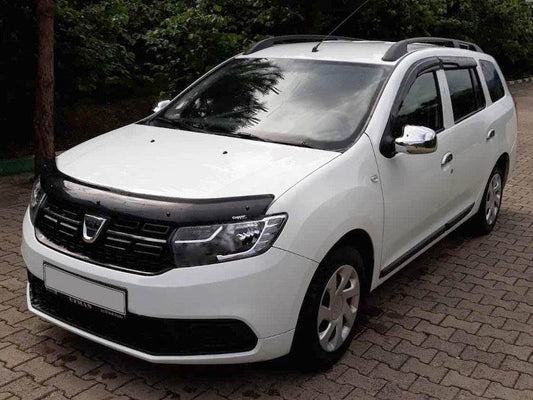The hood deflector (EuroCap) for Dacia Logan MCV 2013-2020 - Reelken Auto