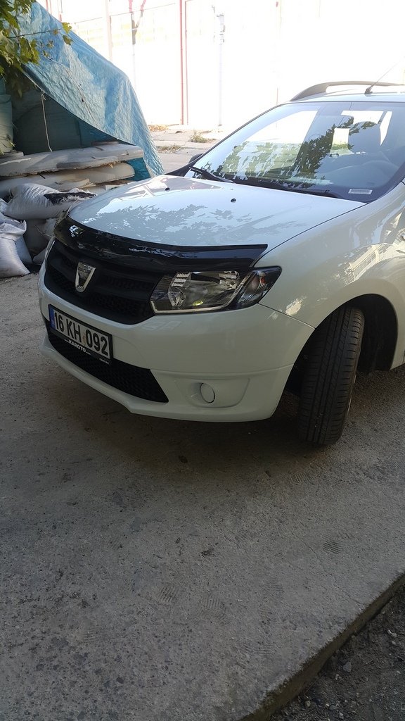 Hood Deflector (EuroCap) for Dacia Logan II 2013-2022 - image 8