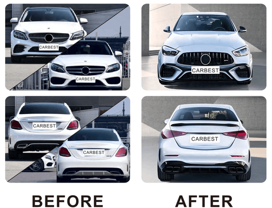 W206 AMG restyling kit for Mercedes C-class W205 2014-2021 - Reelken Auto
