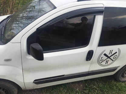 Windbreakers (2 pcs, Sunplex Sport) for Fiat Fiorino/Qubo - Reelken Auto