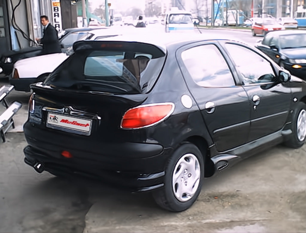 Lower Spoiler Meliset (primed for painting) for Peugeot 206 1998-2024 - image 2